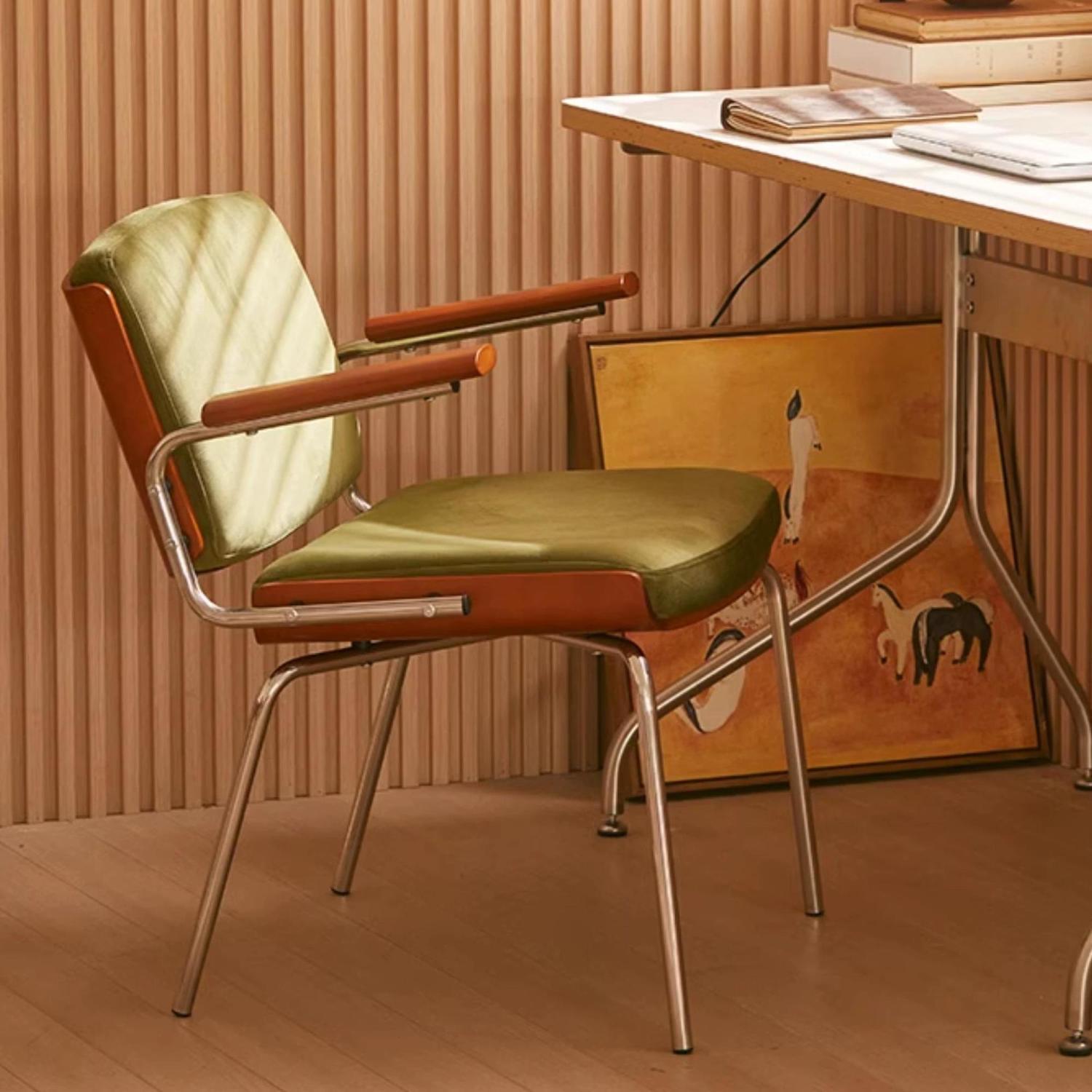 Outdoor Furniture Metal Chairs - Sedia singola in stile nordico, sedia