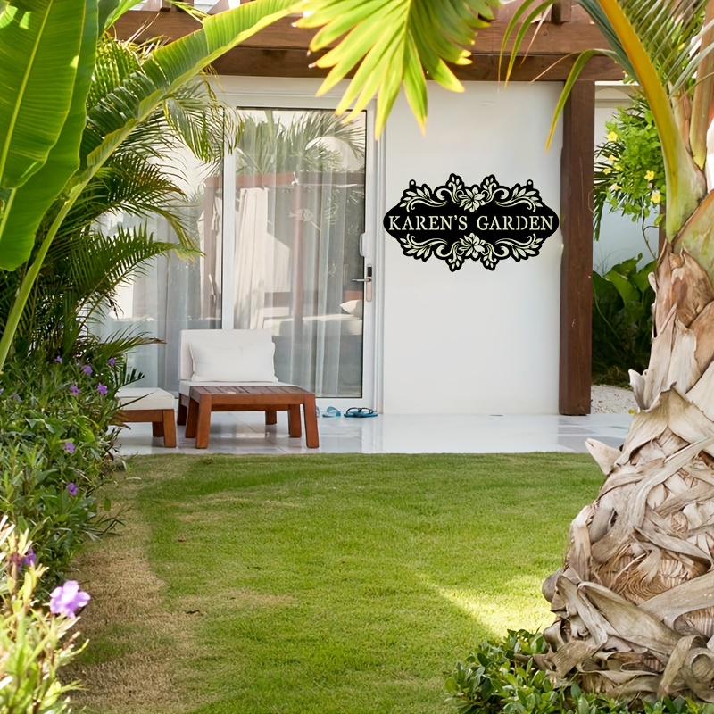 Insegna Artistica in Metallo P - Outdoor Furniture Metal recensione e prezzo