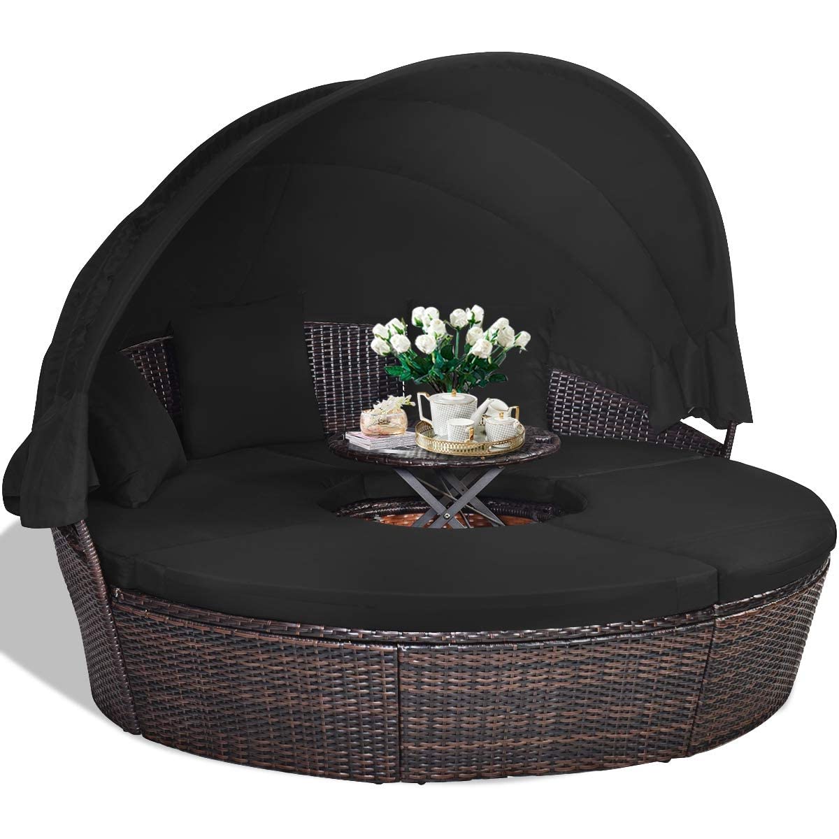 Divano da esterno con baldacch - Outdoor Daybed Furniture recensione e prezzo